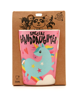 Special Granddaughter Bamboo Beaker
