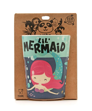 Lil Mermaid Bamboo Beaker