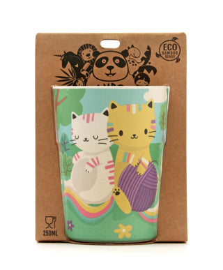 Cats Bamboo Beaker