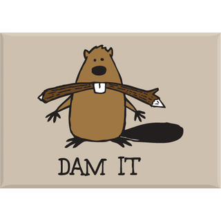 Dam It Magnet