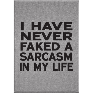 Faked a Sarcasm Magnet
