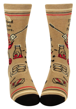 I'll Feed All You Fuckers Men's Socks