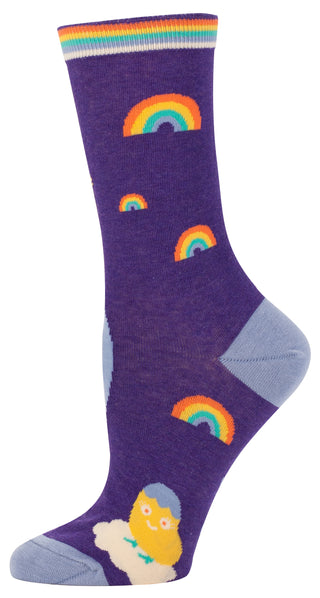 Shitting Rainbows Kind of Day W-Crew Socks