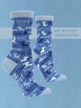 Dogs! W-Crew Socks