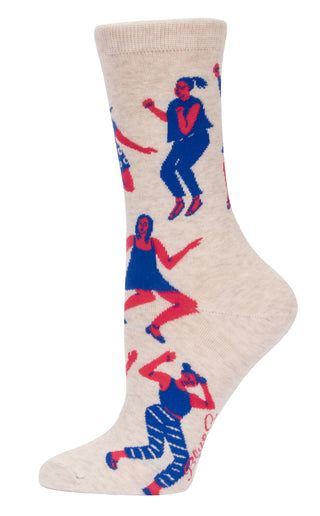 Me When My Song Comes On W-Crew Socks