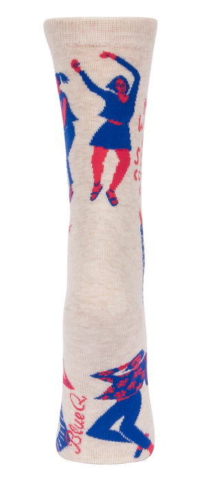 Me When My Song Comes On W-Crew Socks