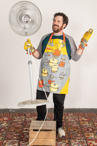 Man with a Pan Apron