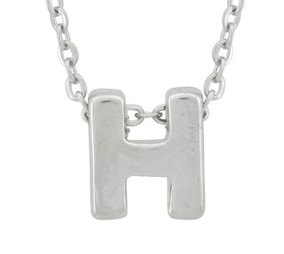 H Pendant Necklace