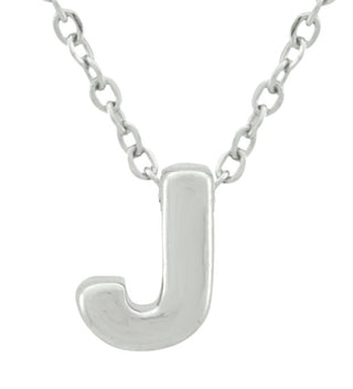 J Pendant Necklace