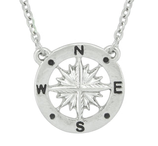 Compass Pendant Necklace