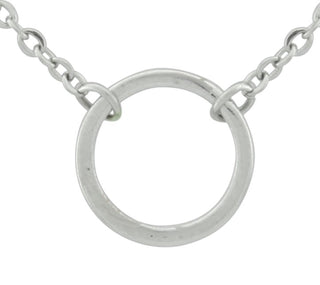 Circle Pendant Necklace