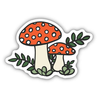 MUSHROOM SKETCH STICKER