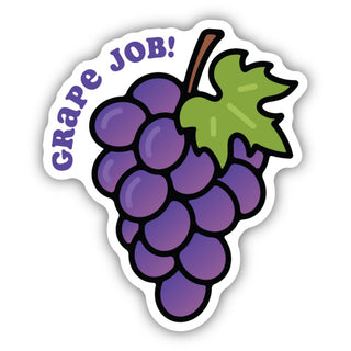 GRAPE JOB STICKER
